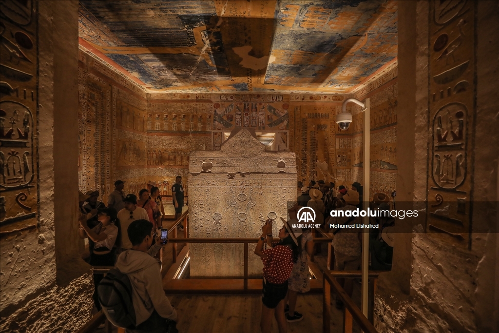 الأُقصر.. مقبرة رمسيس الرابع عبقرية فرعونية في وادي الملوك بمصر
