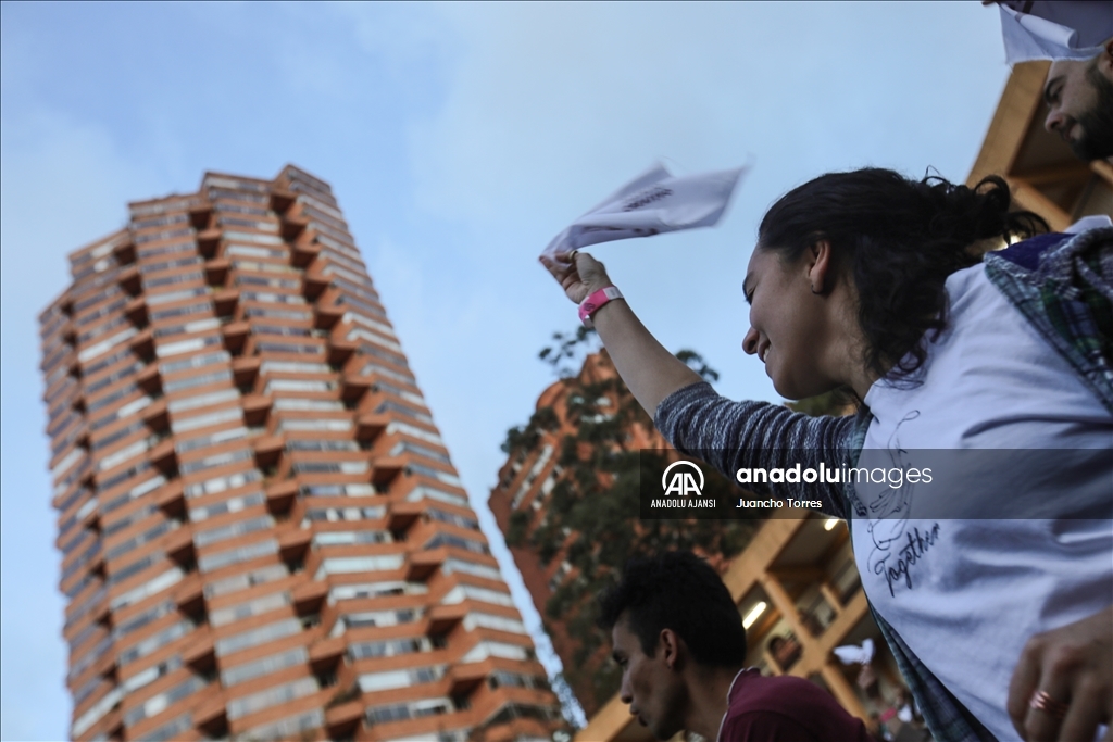 Kolombiya'nın başkenti Bogota'da Petronio Alvarez Pasifik Müzik Festivali düzenlendi