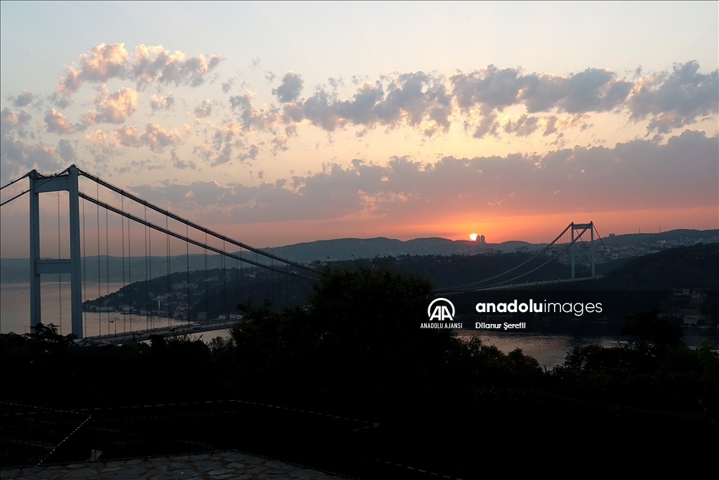 İstanbul'da gün doğumu