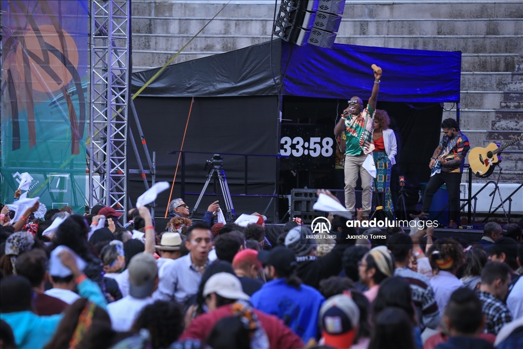 Kolombiya'nın başkenti Bogota'da Petronio Alvarez Pasifik Müzik Festivali düzenlendi