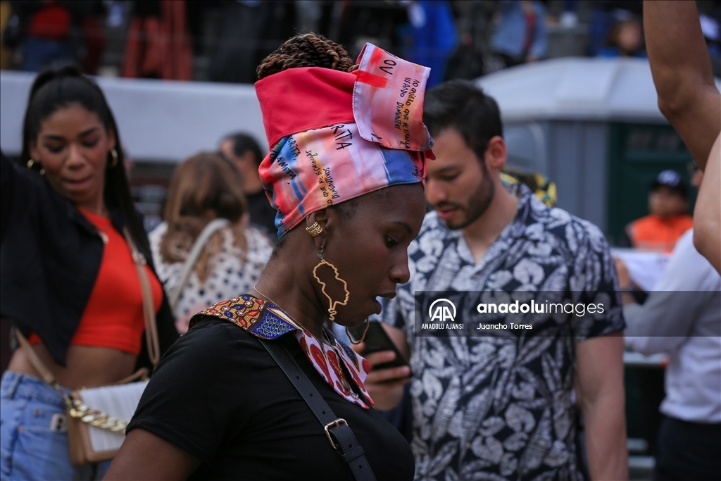 Kolombiya'nın başkenti Bogota'da Petronio Alvarez Pasifik Müzik Festivali düzenlendi