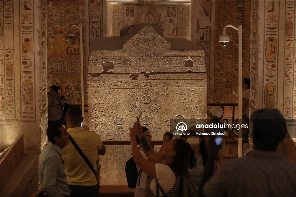 الأُقصر.. مقبرة رمسيس الرابع عبقرية فرعونية في وادي الملوك بمصر