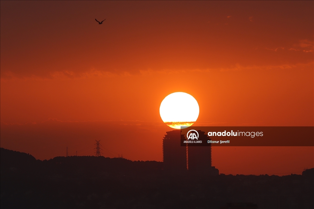 İstanbul'da gün doğumu