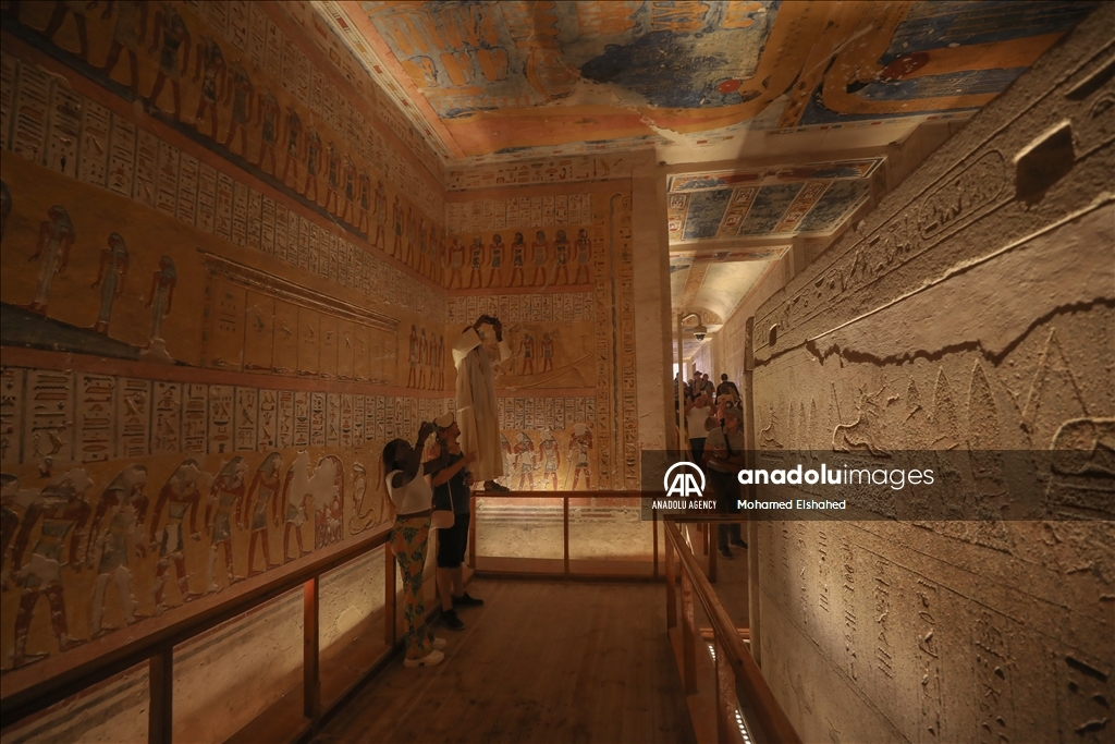 الأُقصر.. مقبرة رمسيس الرابع عبقرية فرعونية في وادي الملوك بمصر