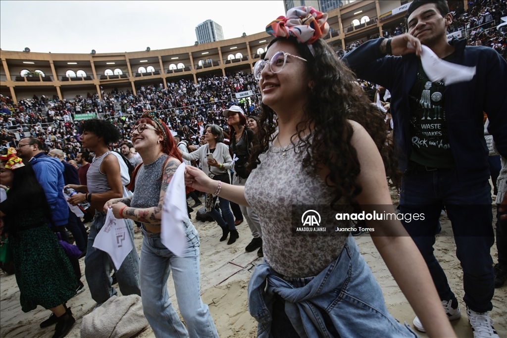 Kolombiya'nın başkenti Bogota'da Petronio Alvarez Pasifik Müzik Festivali düzenlendi