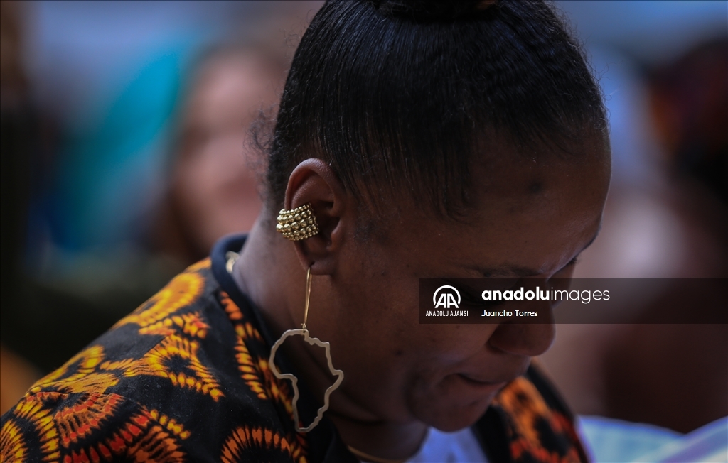Kolombiya'nın başkenti Bogota'da Petronio Alvarez Pasifik Müzik Festivali düzenlendi