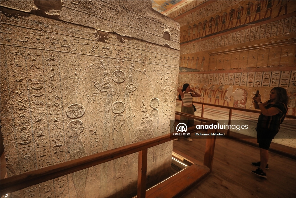 الأُقصر.. مقبرة رمسيس الرابع عبقرية فرعونية في وادي الملوك بمصر