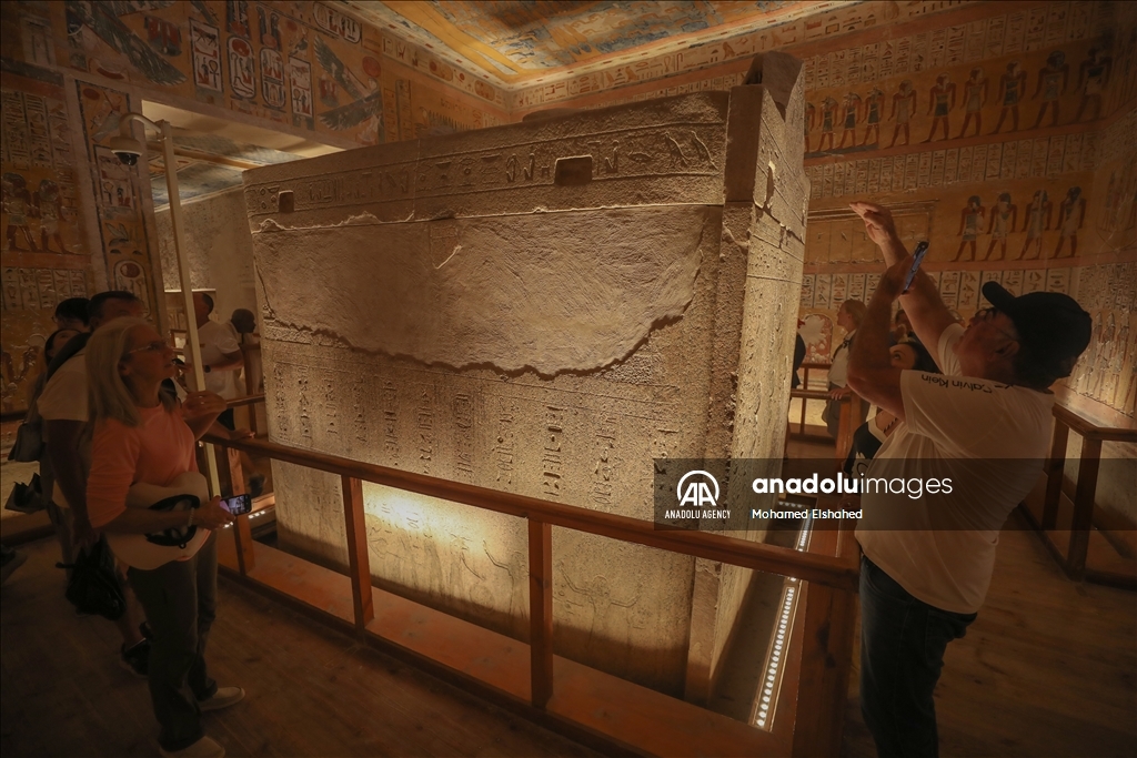 الأُقصر.. مقبرة رمسيس الرابع عبقرية فرعونية في وادي الملوك بمصر