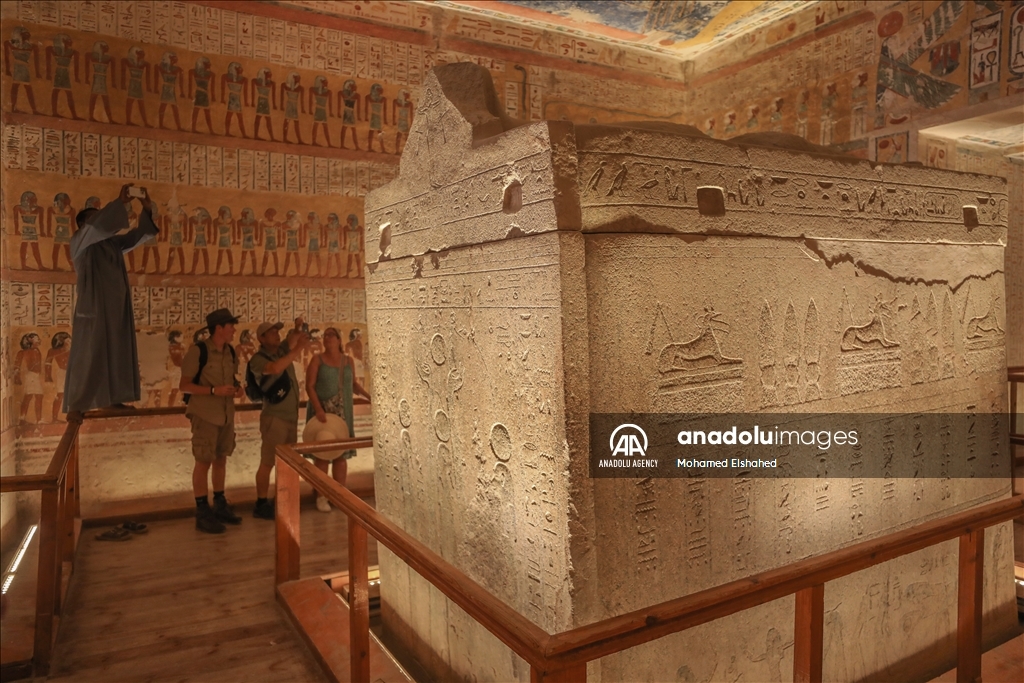 الأُقصر.. مقبرة رمسيس الرابع عبقرية فرعونية في وادي الملوك بمصر