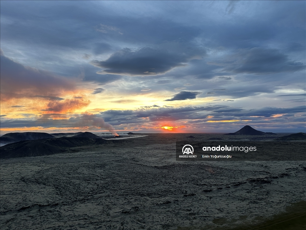 Mount Fagradalsfjall volcano erupts in Iceland