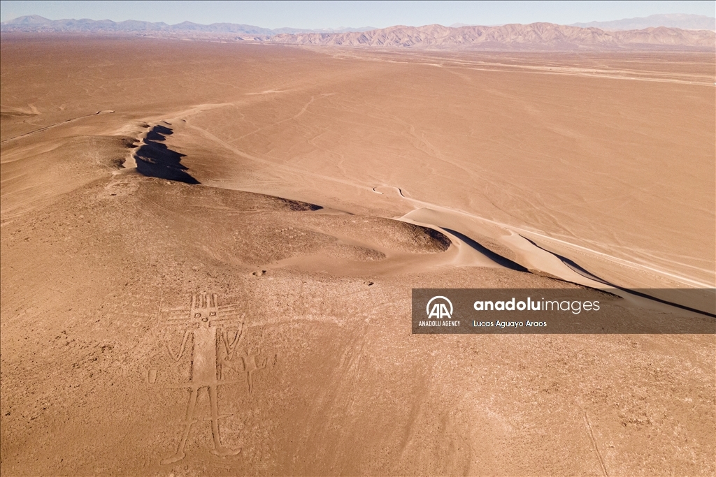 ''Giant of Atacama" geoglyph in Chile