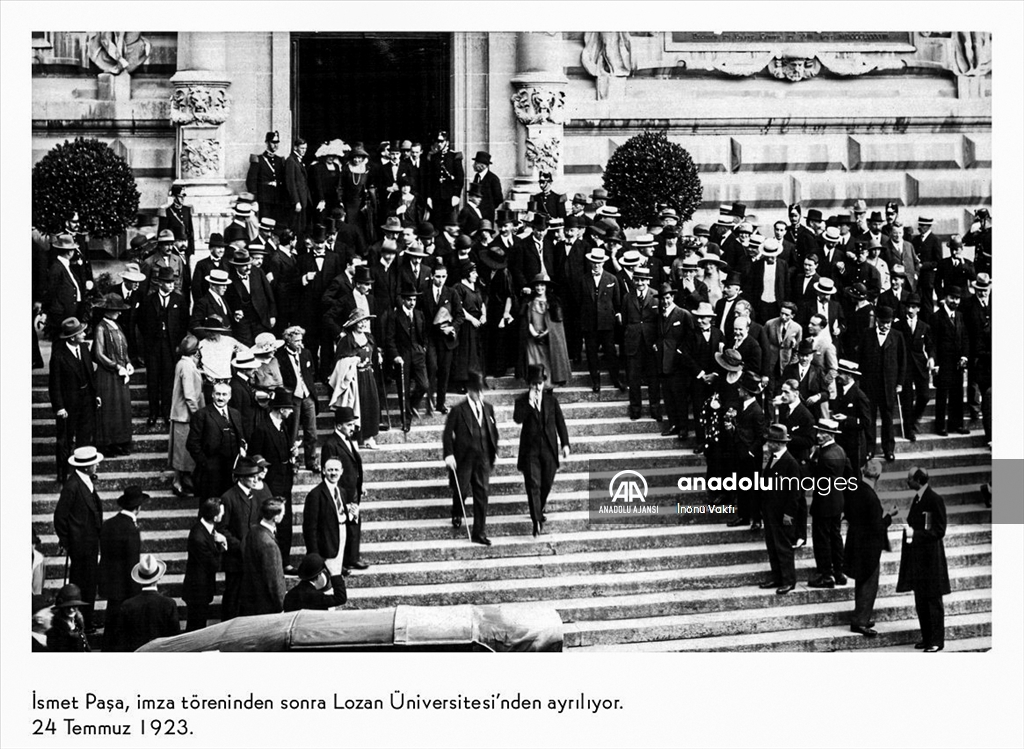 Lozan Barış Antlaşması'nın imzalanmasının 100. yılı