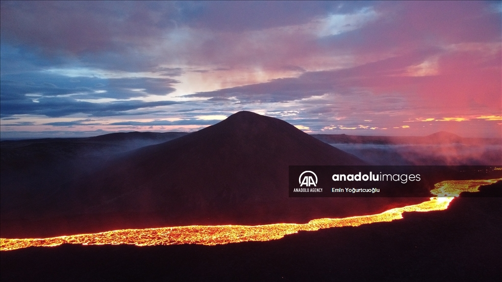 Mount Fagradalsfjall volcano erupts in Iceland