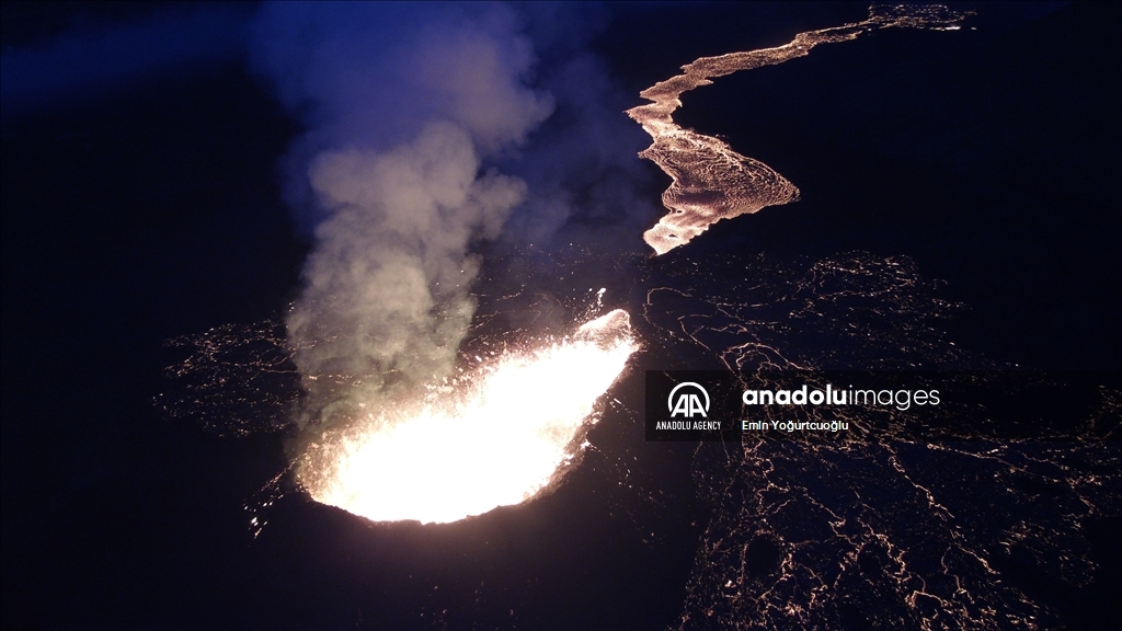 Mount Fagradalsfjall volcano erupts in Iceland