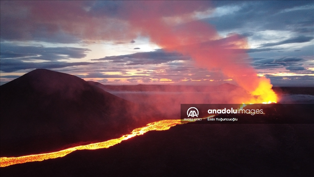 Mount Fagradalsfjall volcano erupts in Iceland