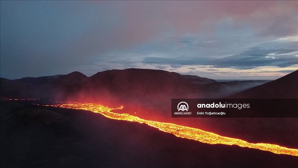 Mount Fagradalsfjall volcano erupts in Iceland