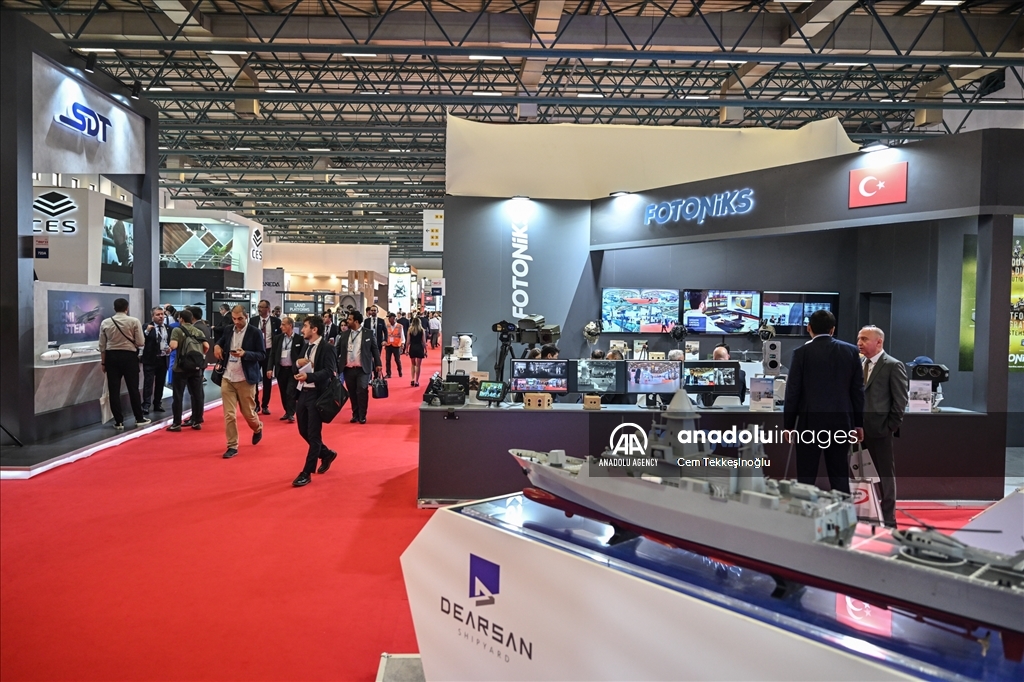 International defense event IDEF begins in Istanbul