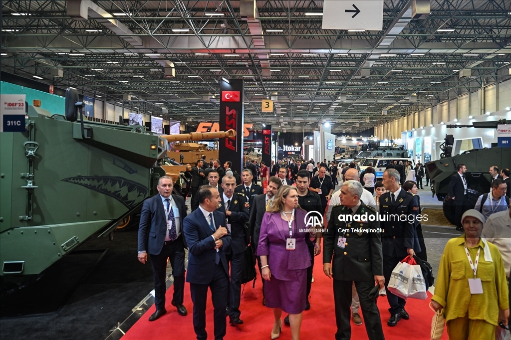 International defense event IDEF begins in Istanbul