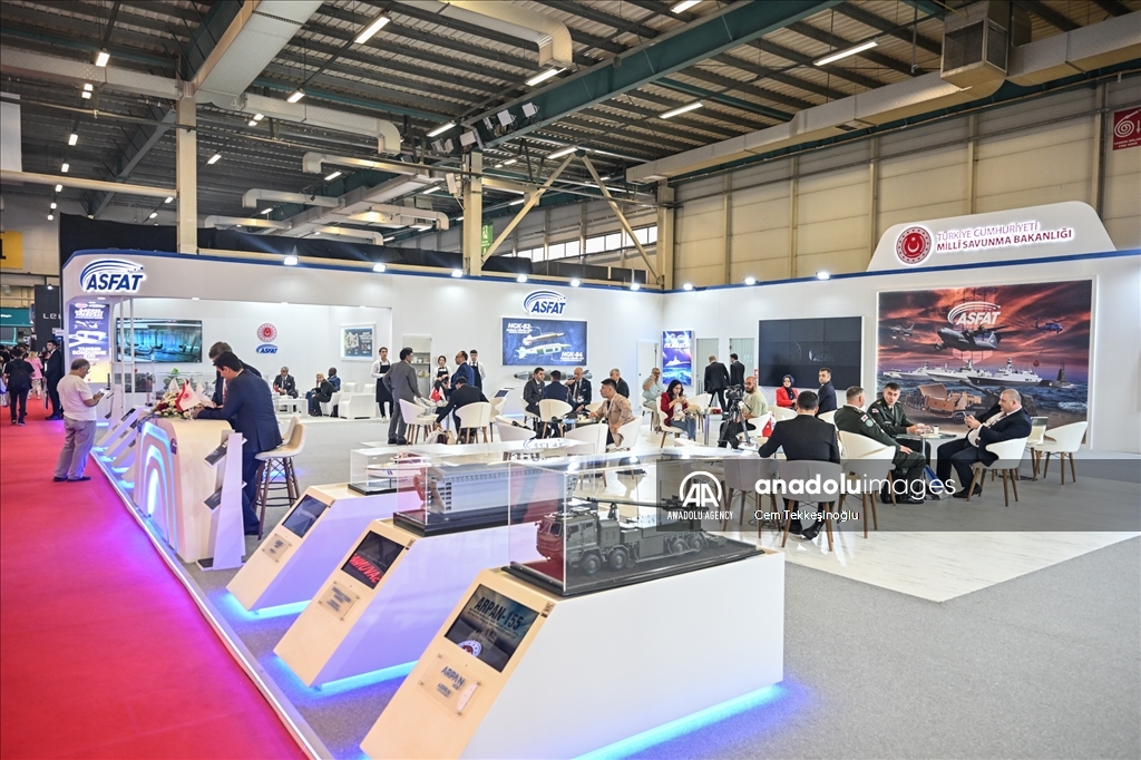 International defense event IDEF begins in Istanbul