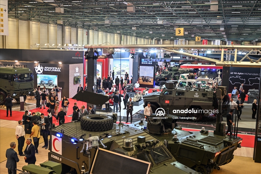 International defense event IDEF begins in Istanbul