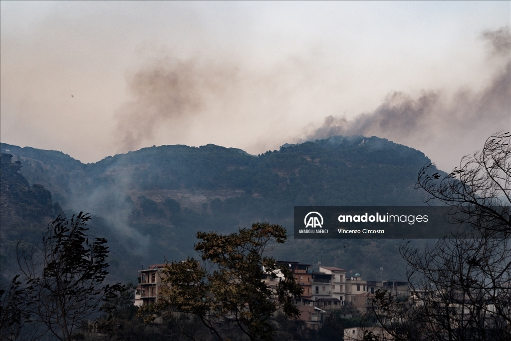 Wildfires in Italy