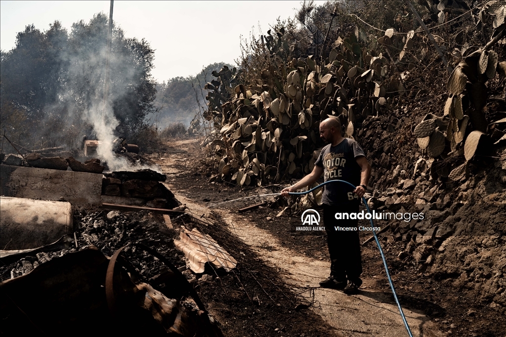 Wildfires in Italy