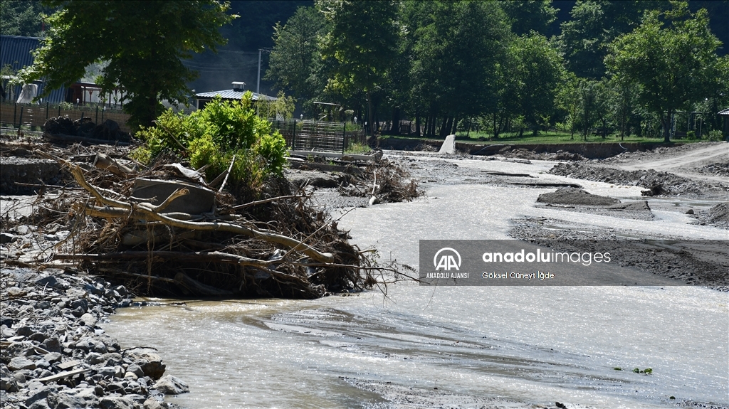 Düzce'deki selden etkilenen köyün sakinleri güvenli bir bölgeye taşınmak istiyor