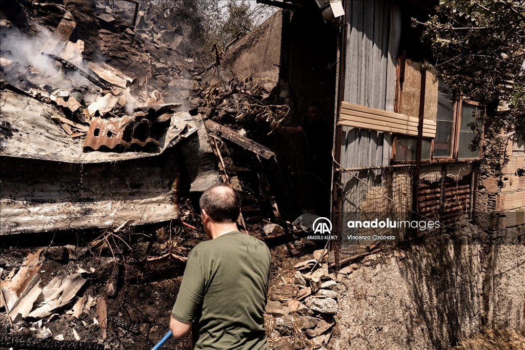 Wildfires in Italy