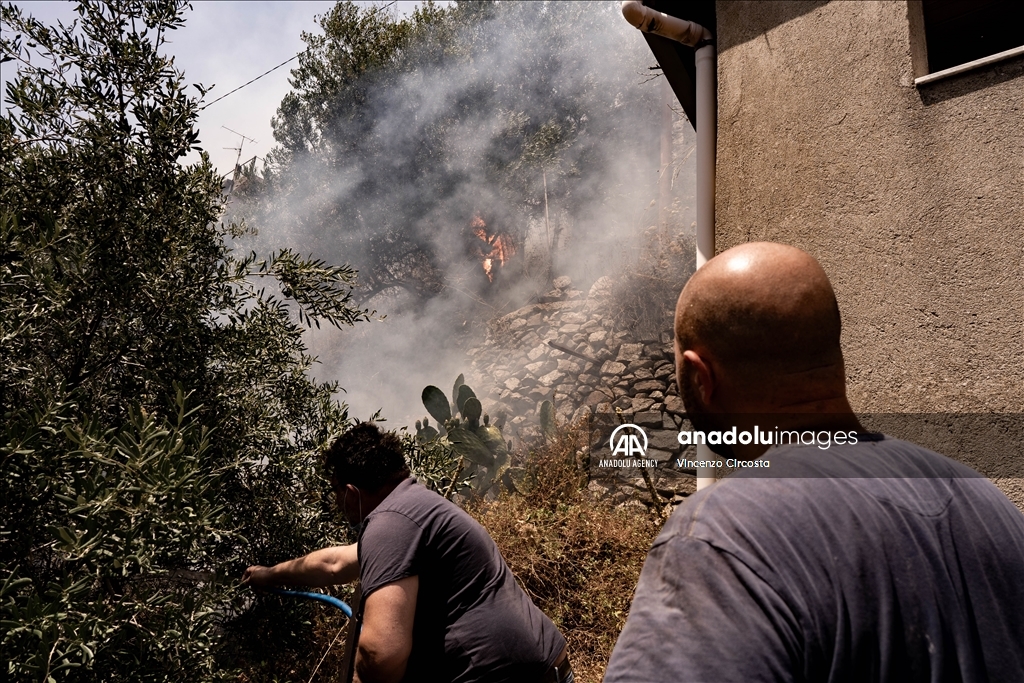 Wildfires in Italy