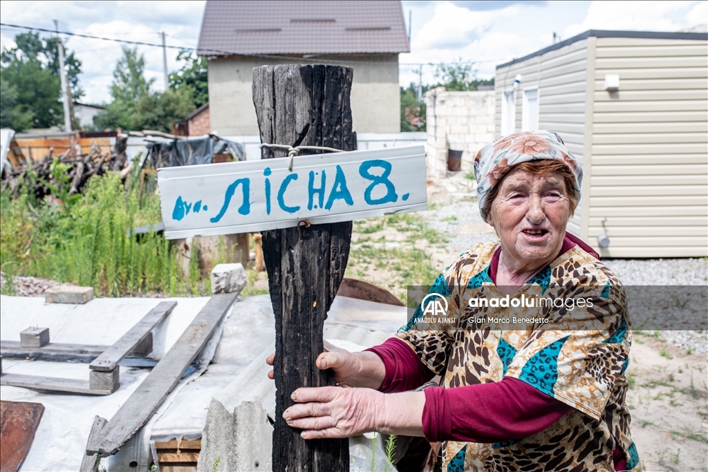 Kiev Oblastı'nda savaşın izleri