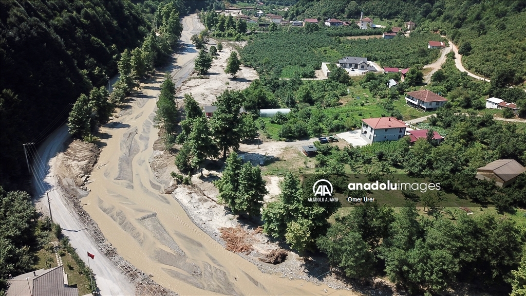 Düzce'deki selden etkilenen köyün sakinleri güvenli bir bölgeye taşınmak istiyor