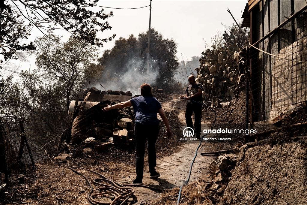 Wildfires in Italy