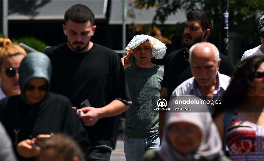 Ankara'da sıcak hava