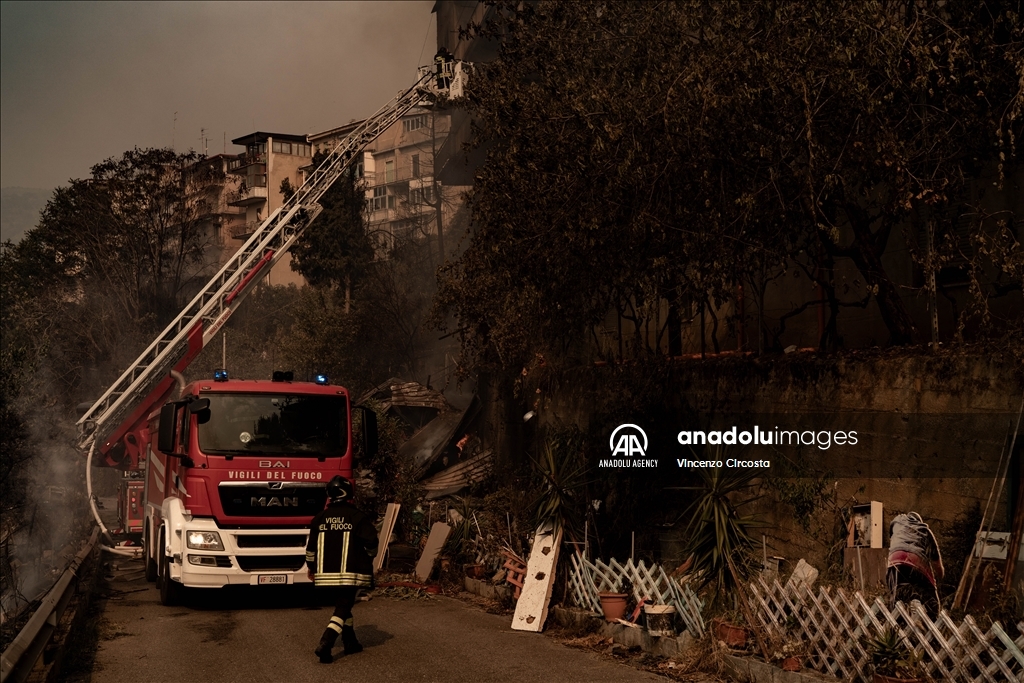 Wildfires in Italy