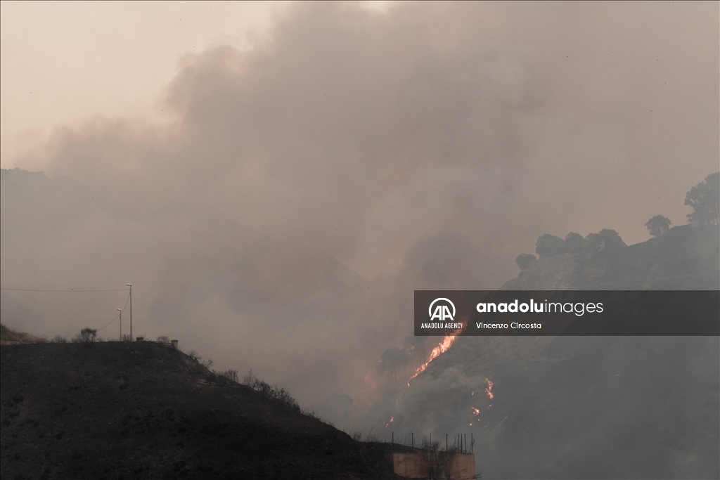 Wildfires in Italy