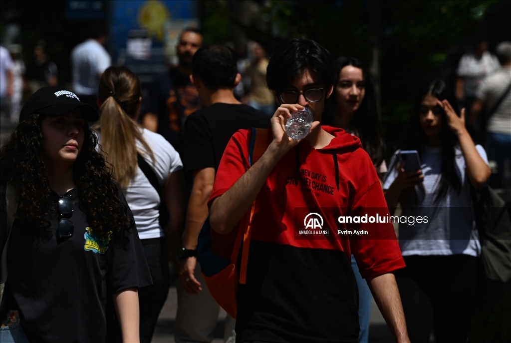 Ankara'da sıcak hava