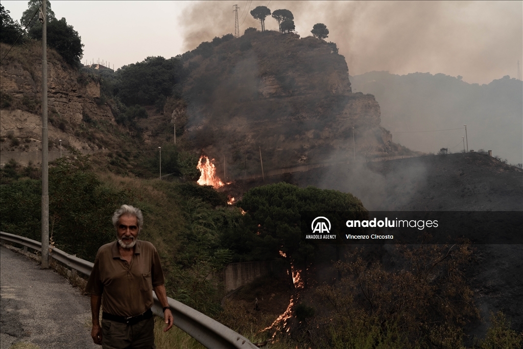 Wildfires in Italy