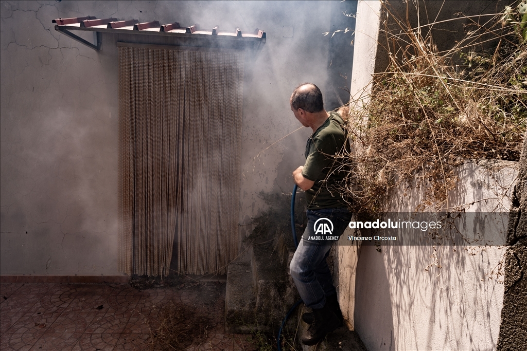 Wildfires in Italy