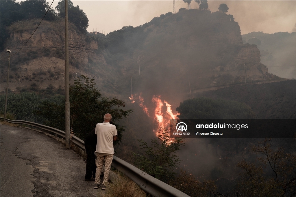 Wildfires in Italy