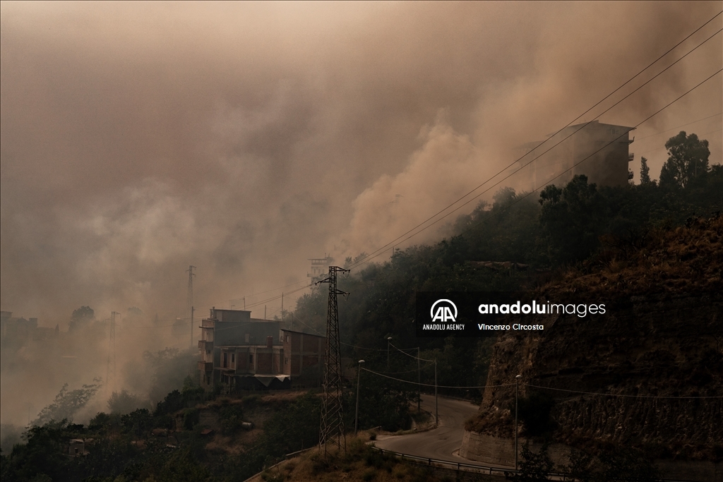 Wildfires in Italy