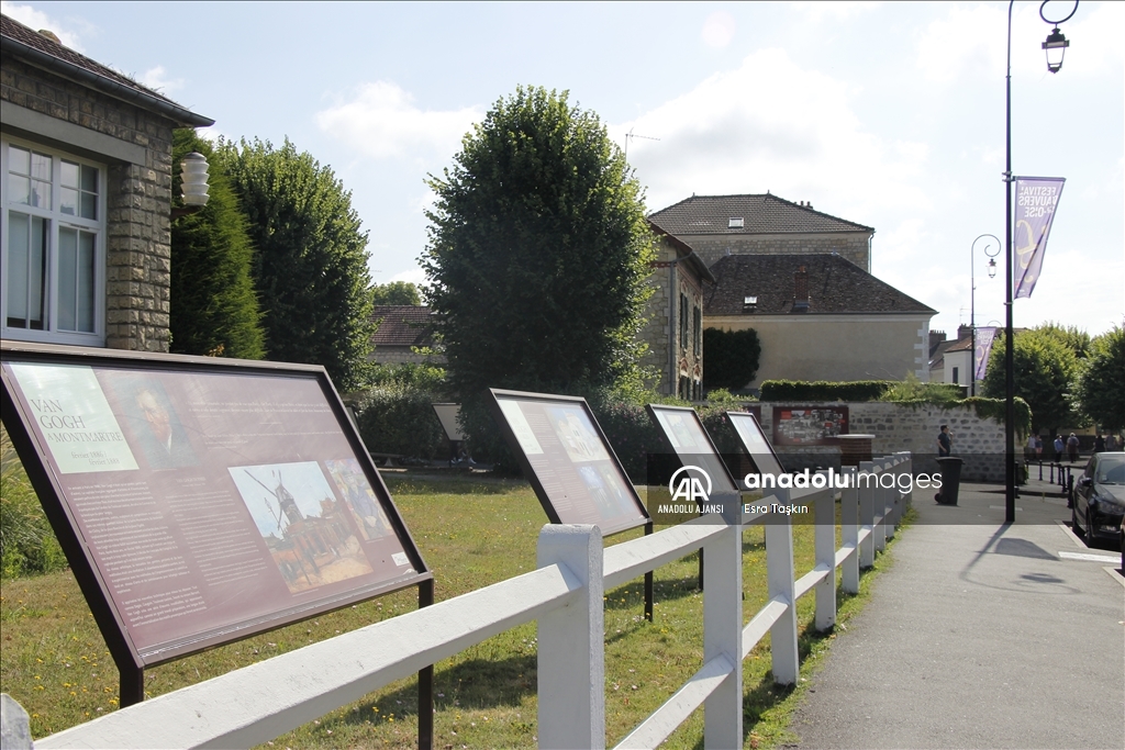 Hollandalı ressam Van Gogh son eserlerini Fransa'nın Auvers-sur-Oise köyünde resmetti