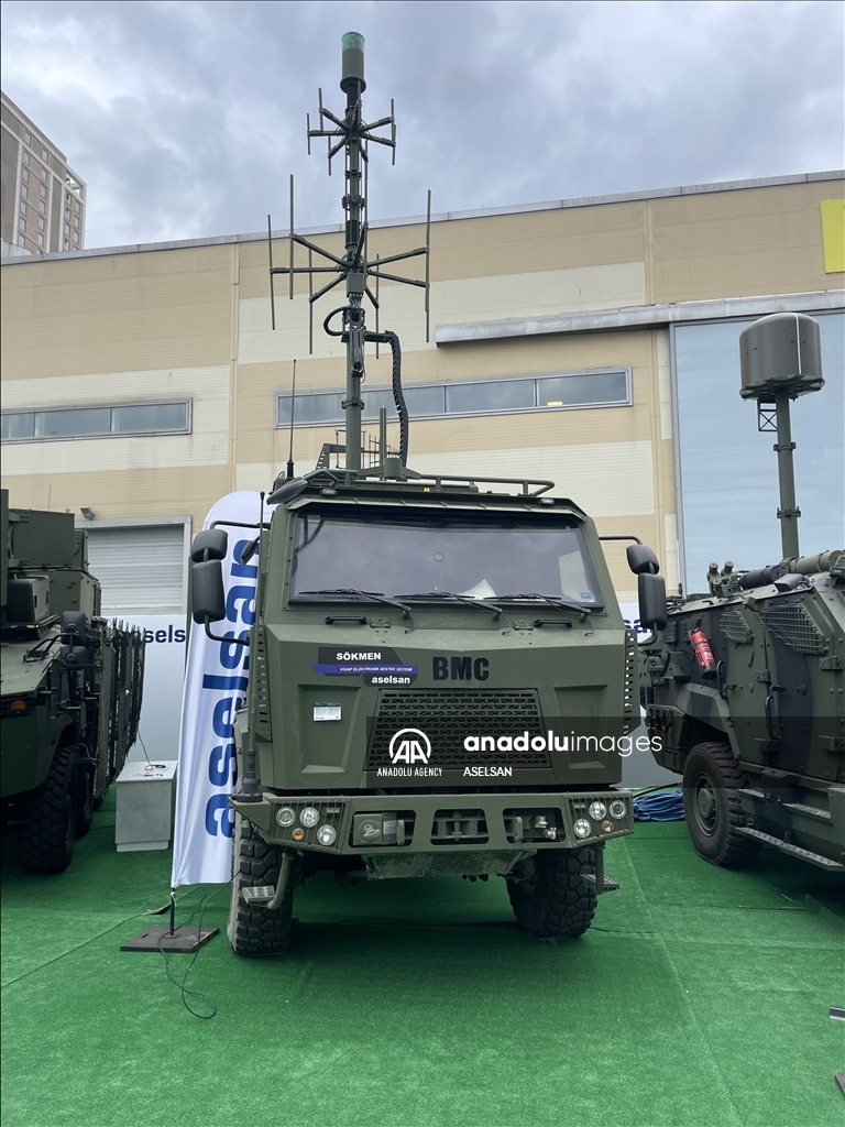 ASELSAN представила на IDEF-2023 новые системы РЭБ