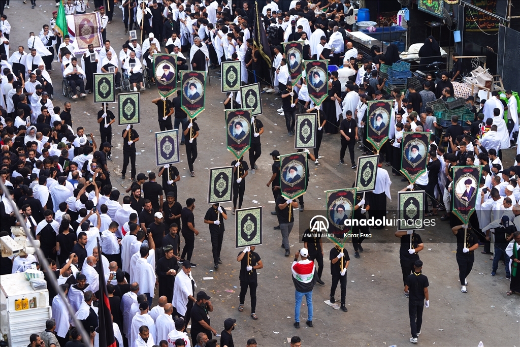 Protest in Iraq's Karbala against the burning of Quran in Denmark and Sweden