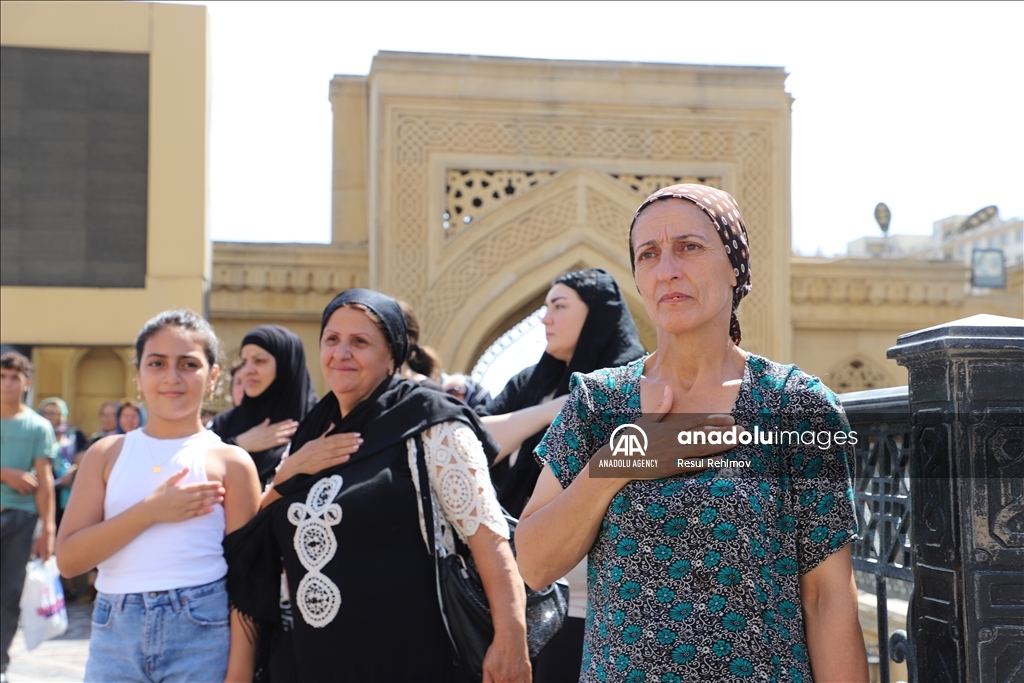 Muharram mourning procession in Baku