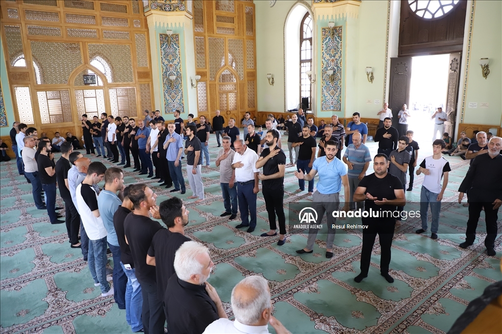 Muharram mourning procession in Baku