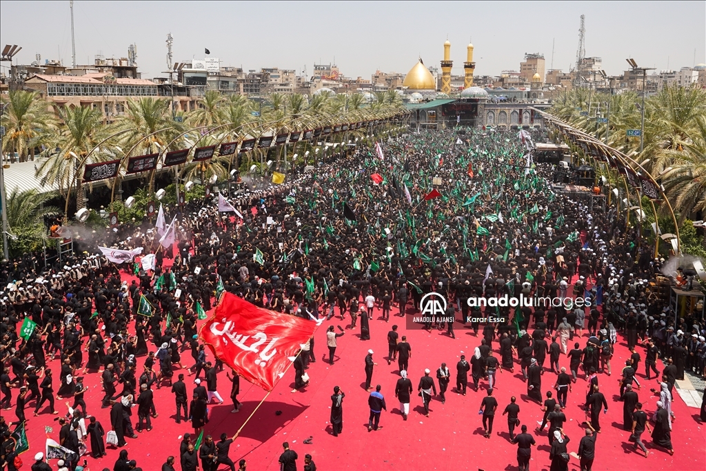 Irak'ta Muharrem ayının 10. günü olan Aşure etkinlikleri