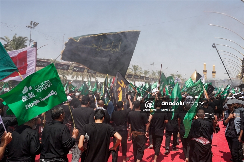 Irak'ta Muharrem ayının 10. günü olan Aşure etkinlikleri