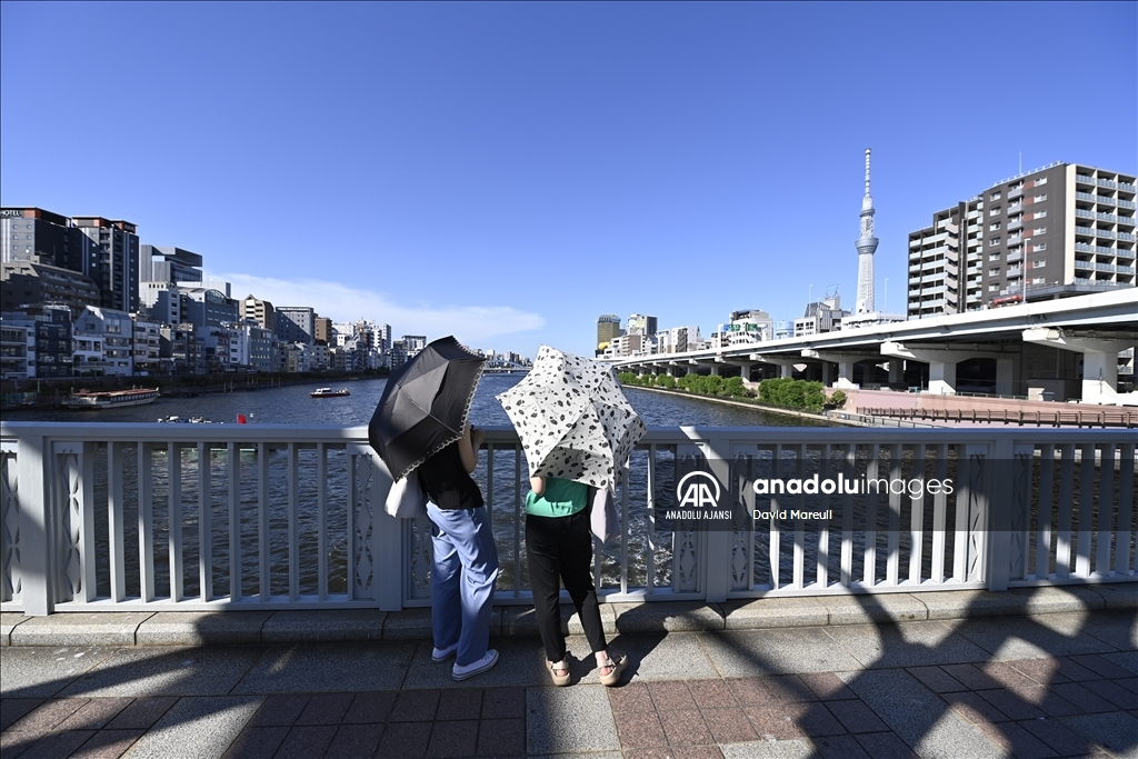 Tokyo'daki 2023 Sumidagawa Havai Fişek Festivali