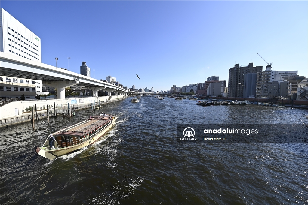 Tokyo'daki 2023 Sumidagawa Havai Fişek Festivali