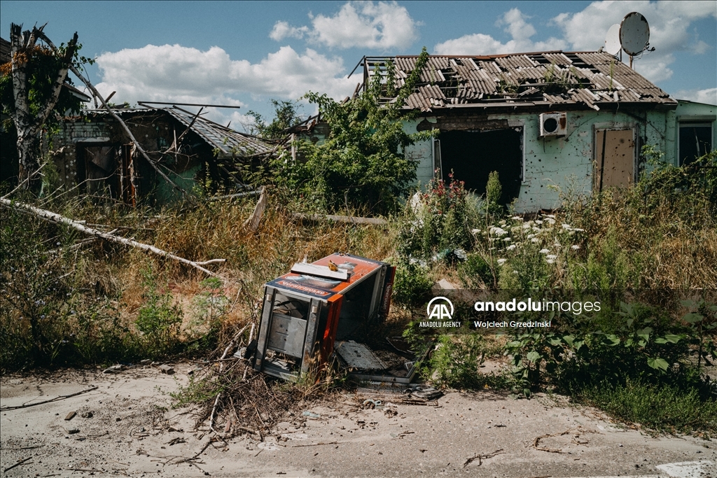 Traces of Russia-Ukraine war in Donetsk Oblast